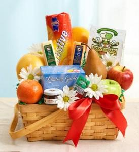 The Tasty Fruit and Gourment Basket